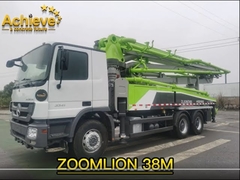 ZOOMLION 38 মিটার ডেলিভারির জন্য প্রস্তুত